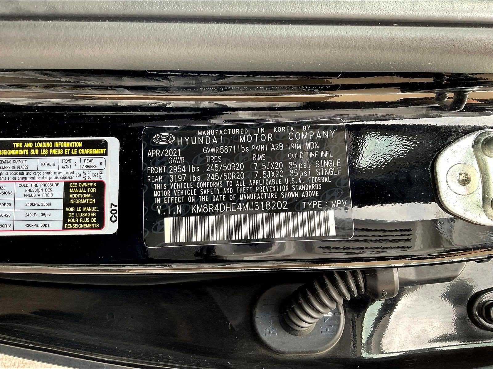 Used 2021 Hyundai Palisade SEL AWD/4WD image 19