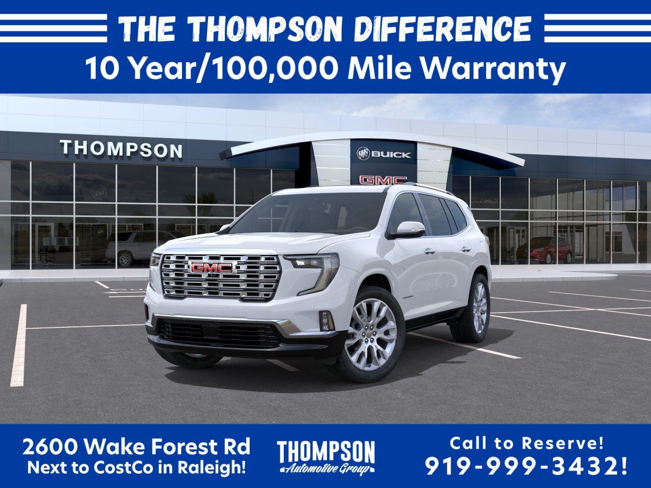 New 2026 GMC Acadia Denali w/ Super Cruise Package FWD image 11