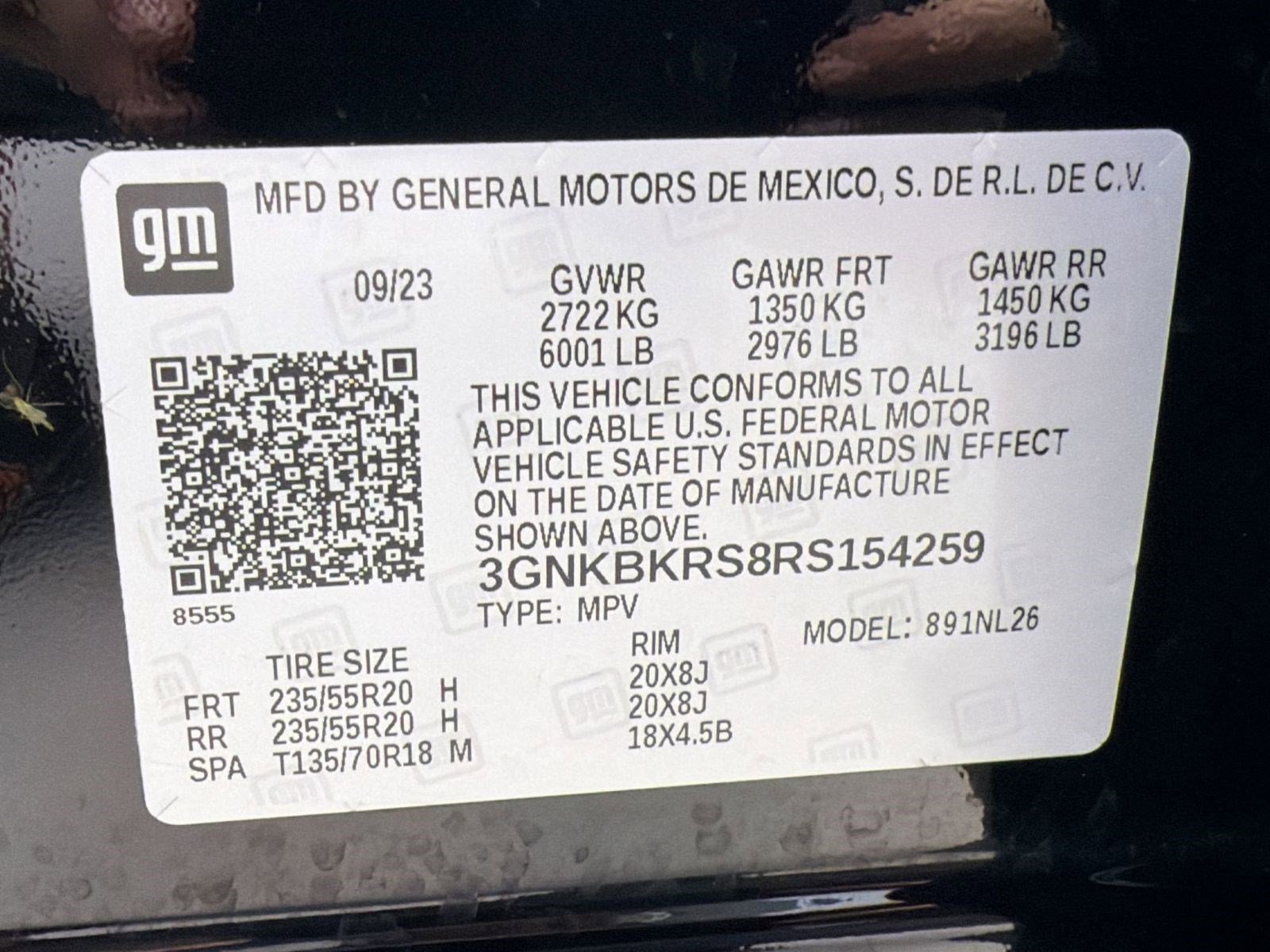 Used 2024 Chevrolet Blazer RS w/ Driver Confidence II Package image 17