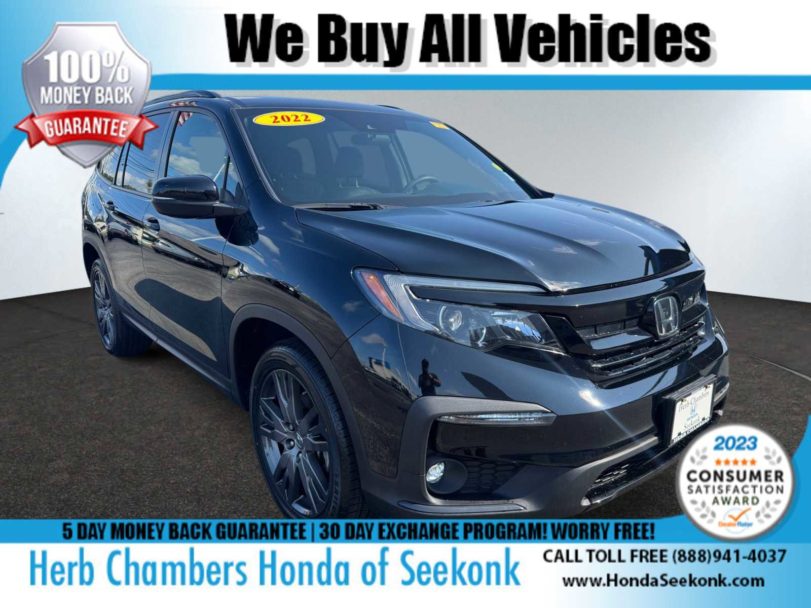 Used 2022 Honda Pilot Sport