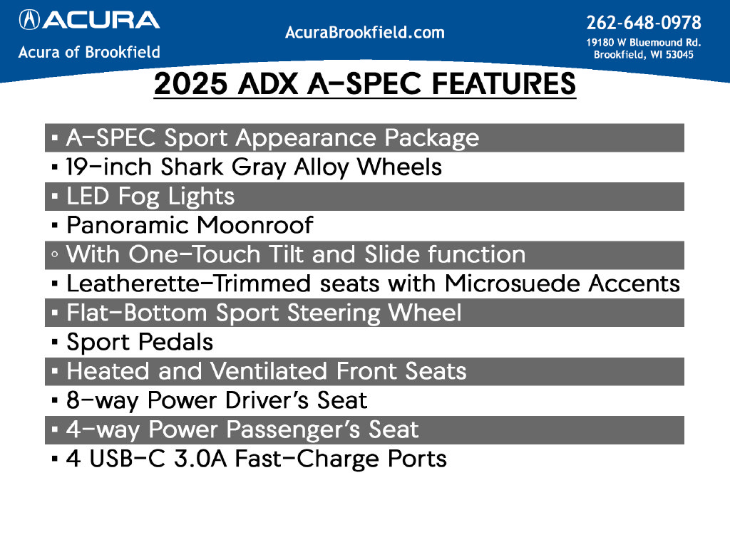 New 2026 Acura ADX A-Spec AWD/4WD image 12
