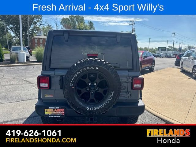 Used 2021 Jeep Wrangler Unlimited Sport AWD/4WD image 4