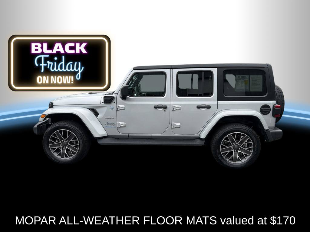 Certified 2023 Jeep Wrangler Unlimited Sahara w/ Cold Weather Group AWD/4WD image 8