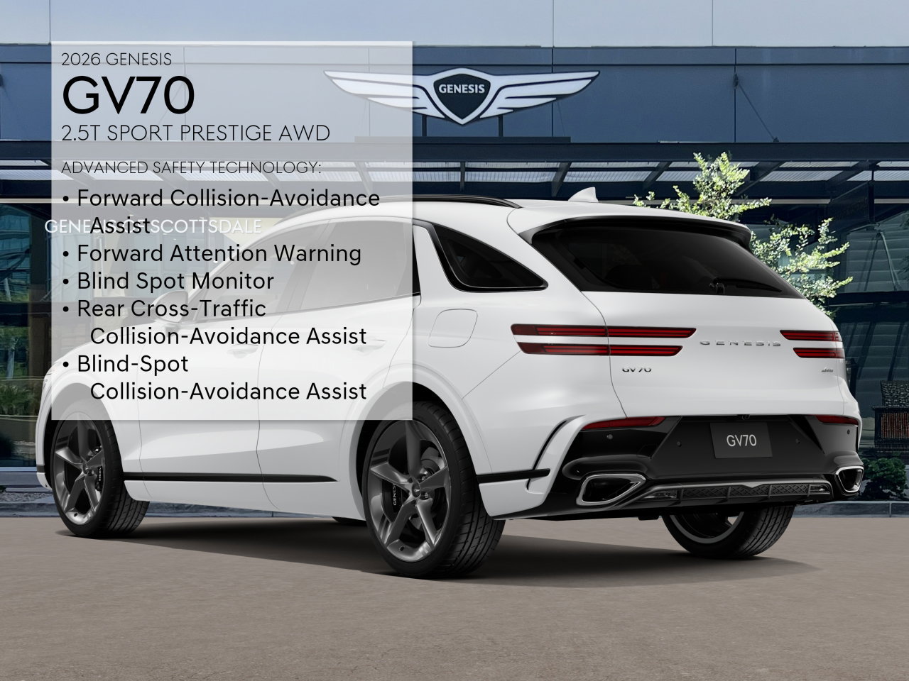 New 2026 Genesis GV70 2.5T Sport Prestige AWD/4WD image 7