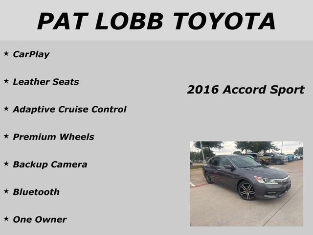 Used 2016 Honda Accord Sport image 16