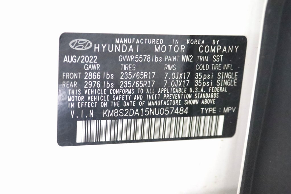 Used 2022 Hyundai Santa Fe Blue image 24