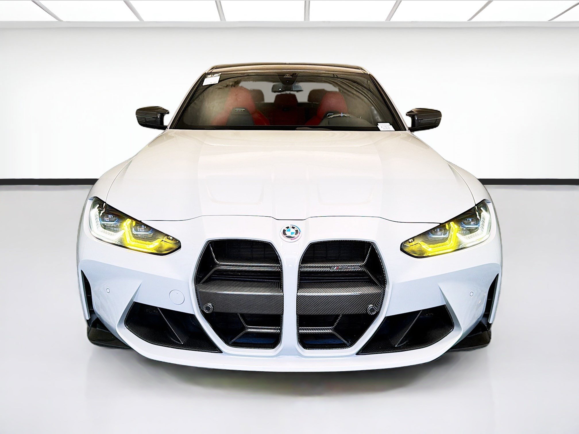 Used 2021 BMW M3 w/ M Carbon Exterior Package RWD image 2