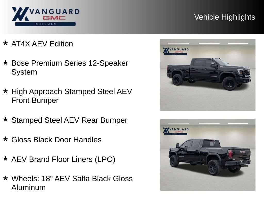 Used 2024 GMC Sierra 2500 AT4X w/ AT4X AEV Edition AWD/4WD image 11