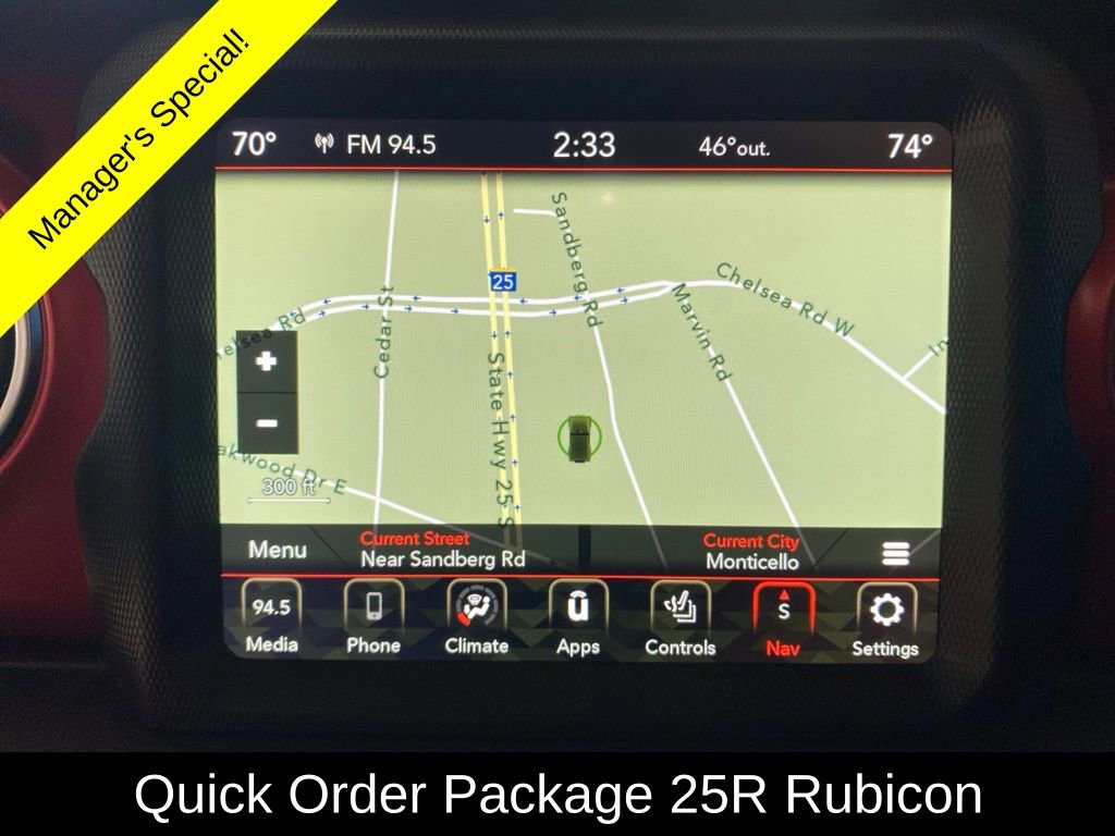 Used 2023 Jeep Wrangler Unlimited Rubicon w/ LED Lighting Group image 3