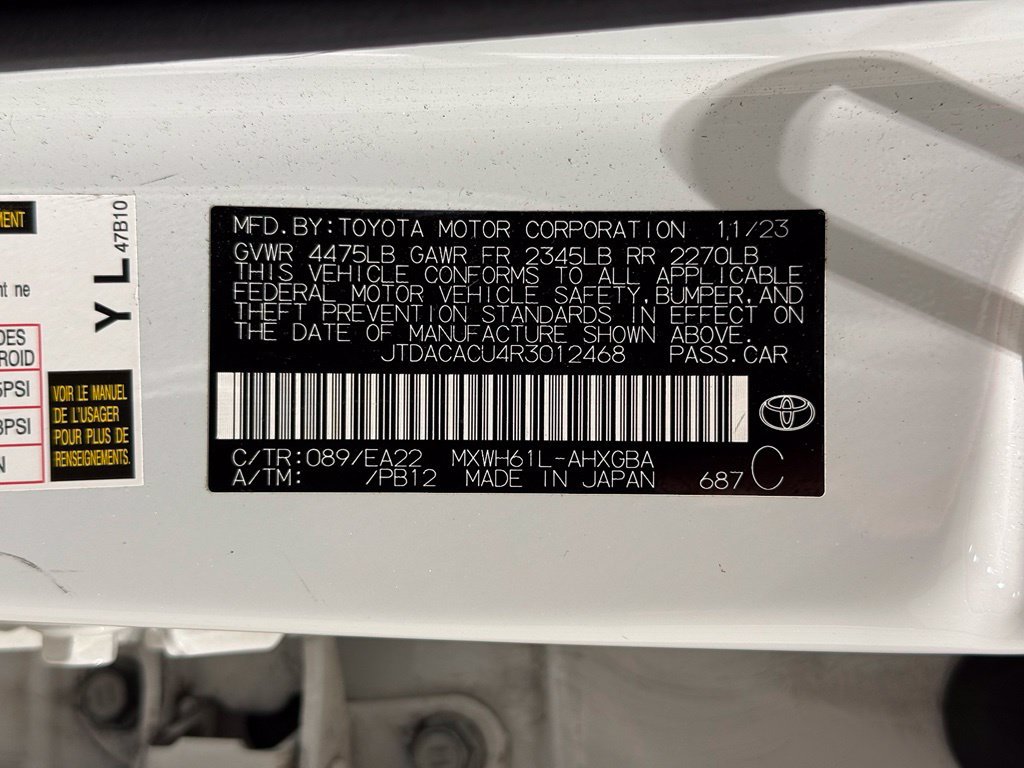 Certified 2024 Toyota Prius Prime FWD image 31