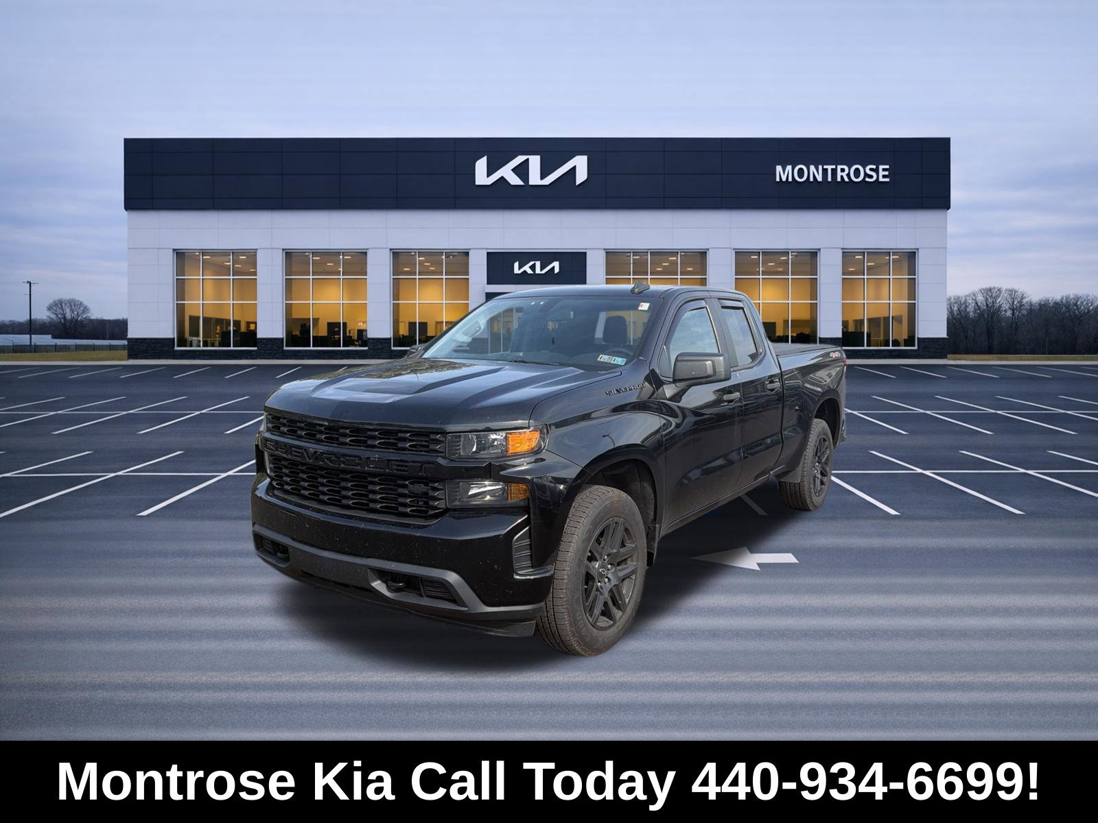Used 2022 Chevrolet Silverado 1500 Custom w/ LPO, Blackout Package