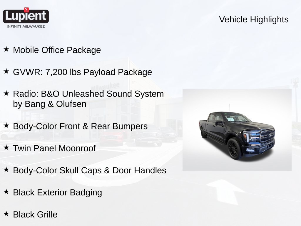 Used 2024 Ford F150 Lariat w/ Equipment Group 502A High AWD/4WD image 6