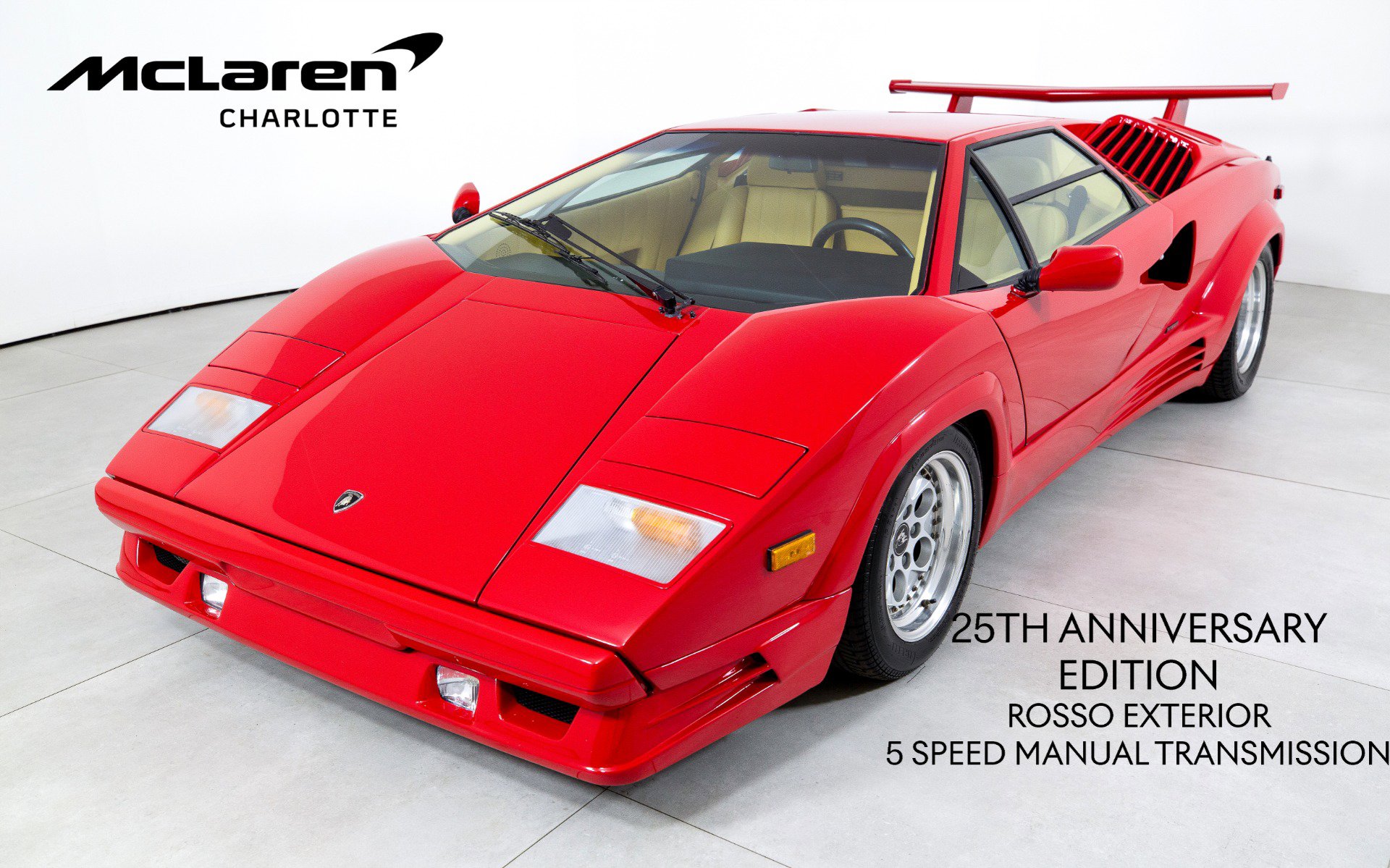 Used 1989 Lamborghini Countach Coupe