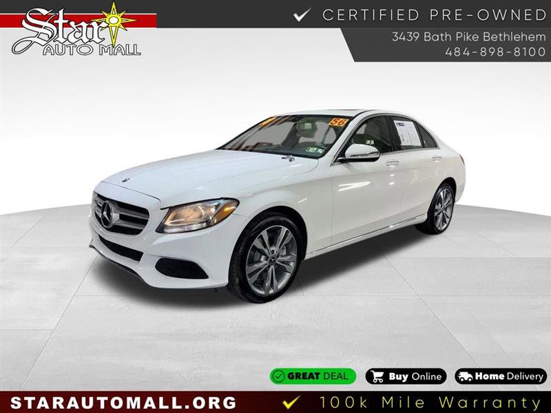 Used 2018 Mercedes-Benz C 300 4MATIC Sedan