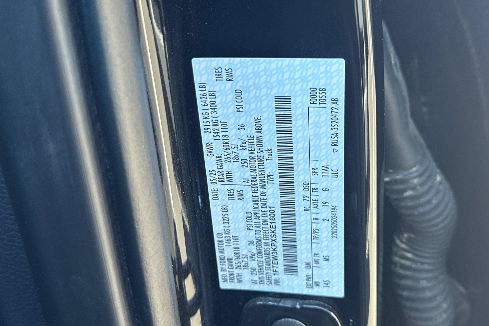 Certified 2025 Ford F150 XLT w/ Equipment Group 301A Standard RWD image 28