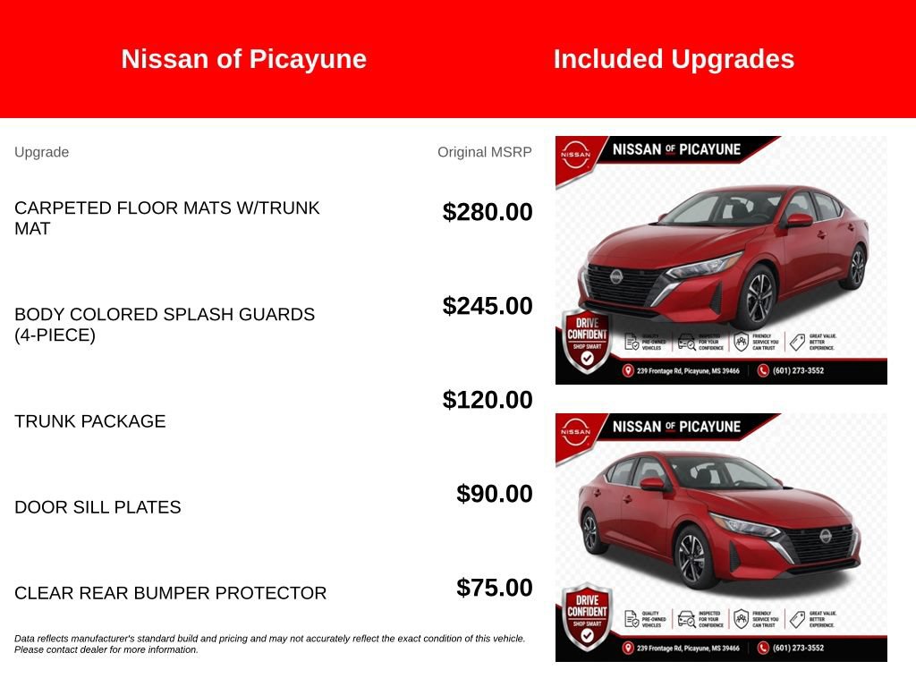 Used 2024 Nissan Sentra SV w/ Trunk Package FWD image 7