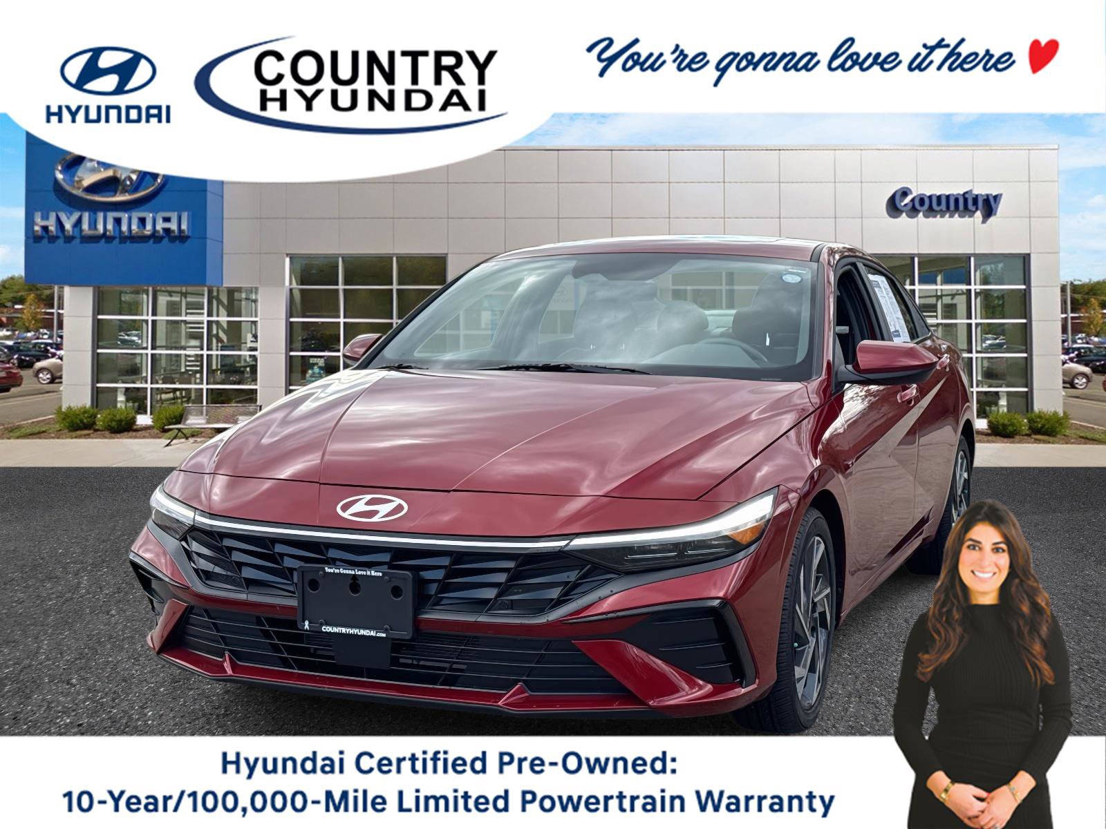 Certified 2025 Hyundai Elantra SEL