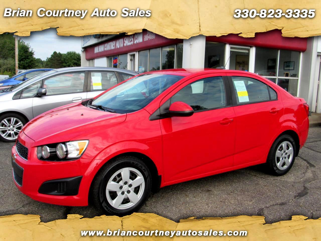 Used 2016 Chevrolet Sonic LS