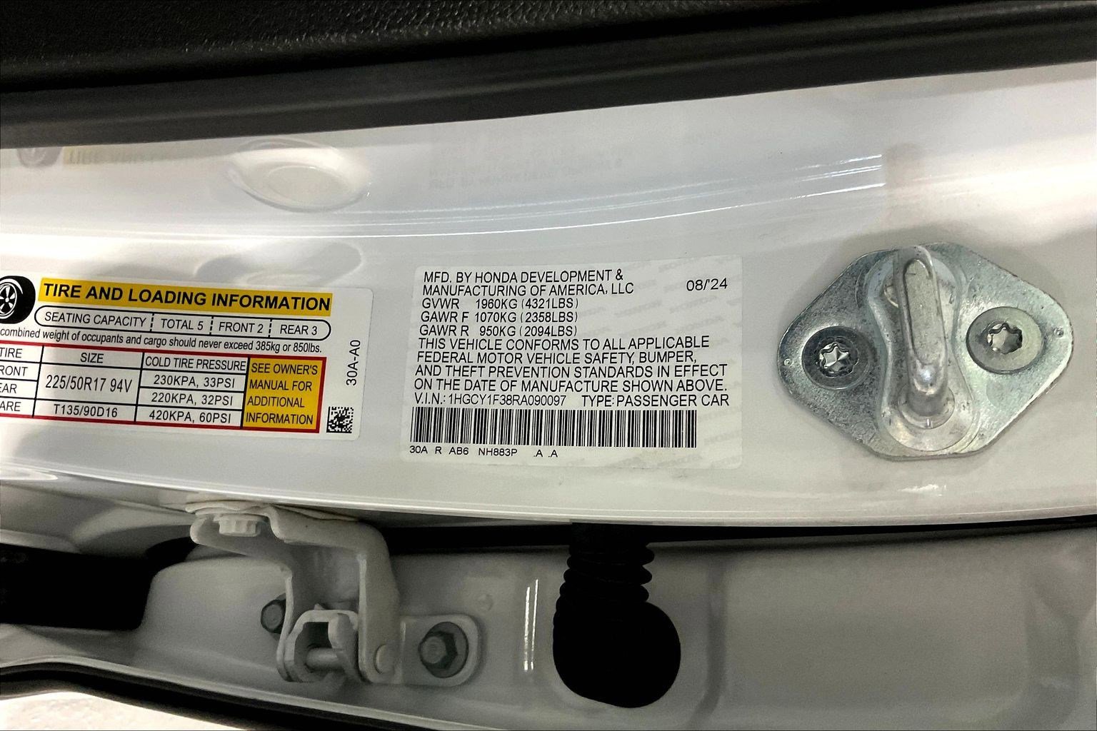 Used 2024 Honda Accord EX image 18