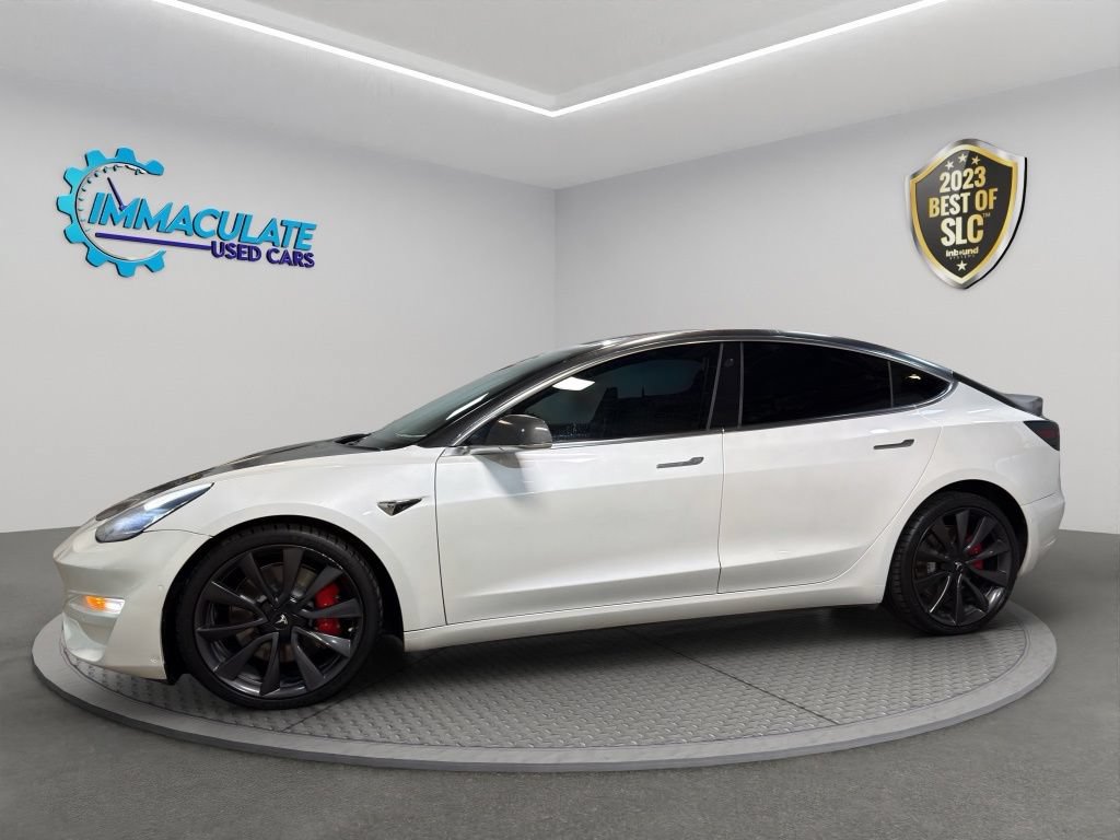 Used 2020 Tesla Model 3 Performance AWD/4WD image 2