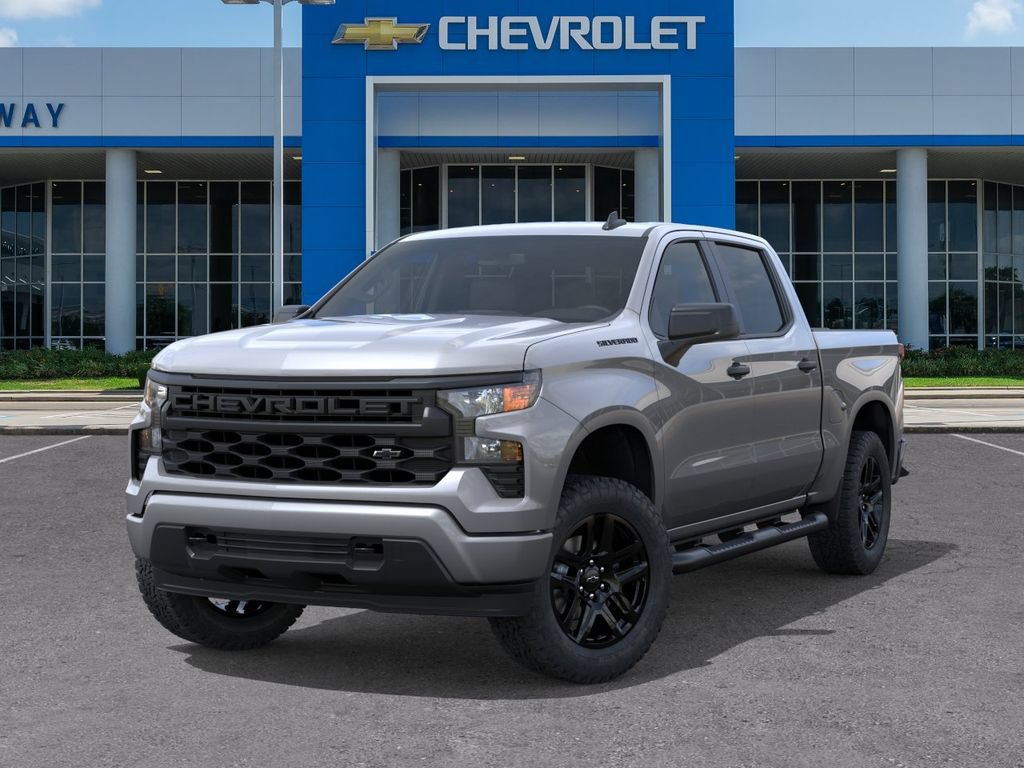 New 2026 Chevrolet Silverado 1500 Custom w/ Turbomax Blackout Package RWD image 6