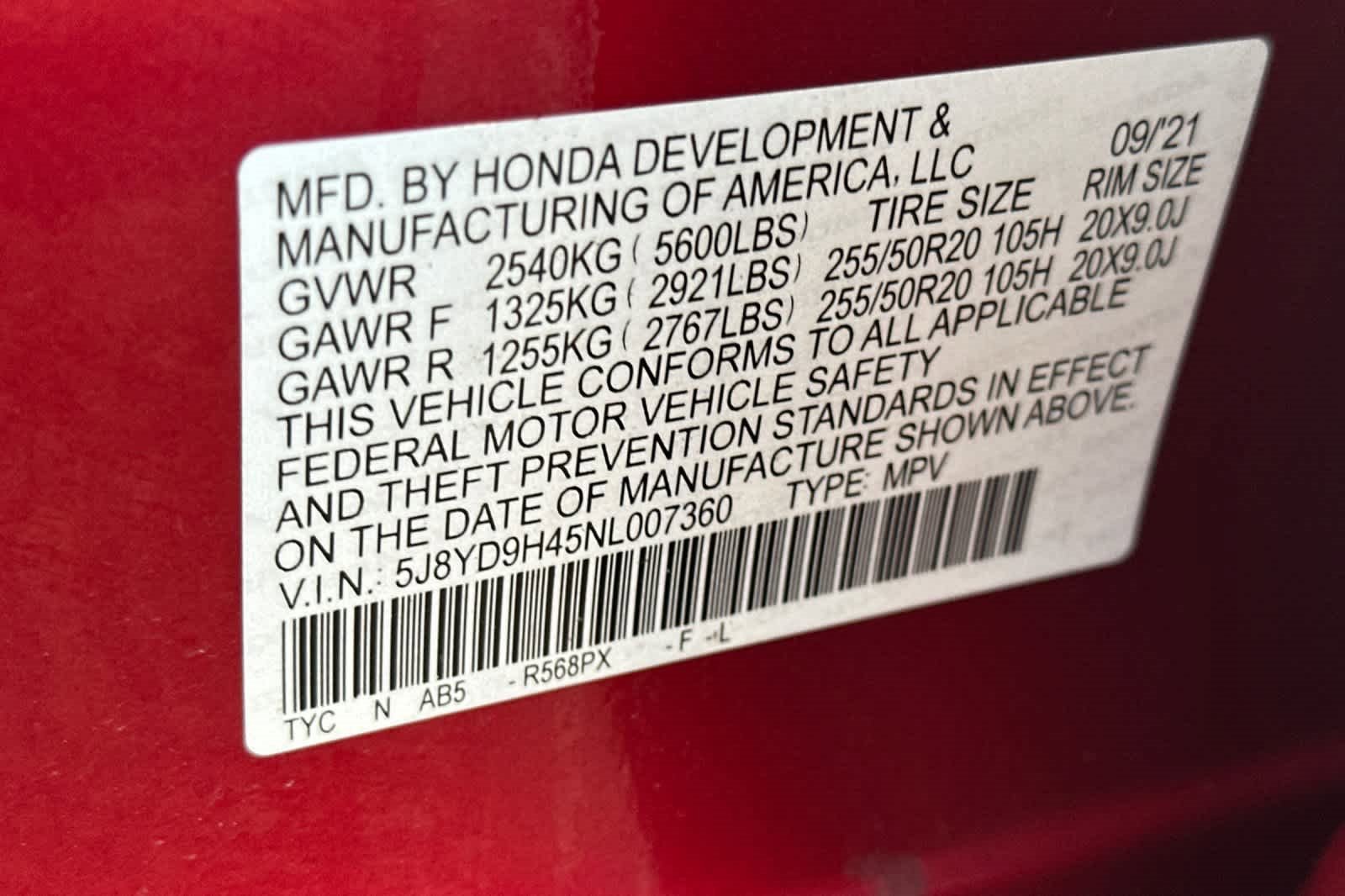 Used 2022 Acura MDX FWD w/ Technology Package image 32