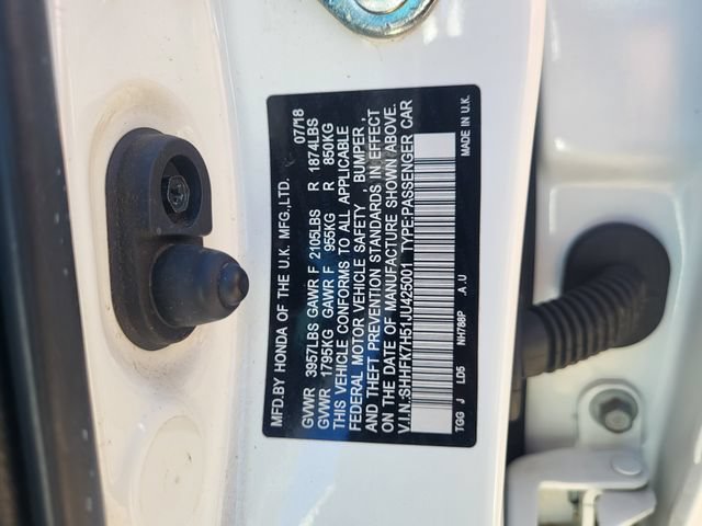Used 2018 Honda Civic EX image 28