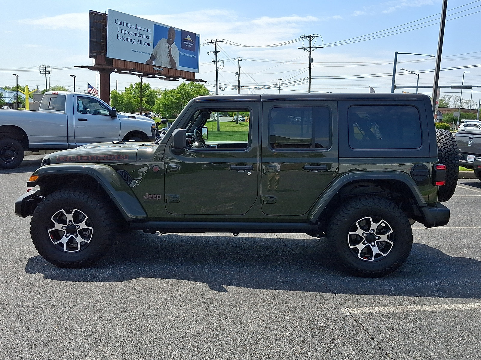 Certified 2021 Jeep Wrangler Unlimited Rubicon w/ LED Lighting Group AWD/4WD image 7