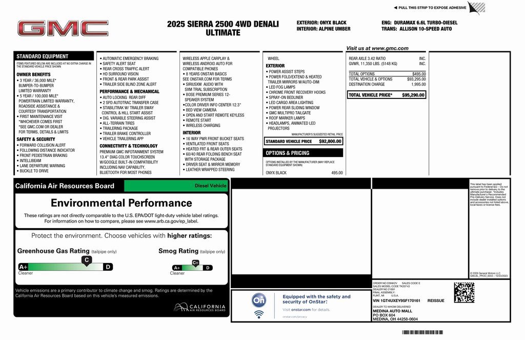 Certified 2025 GMC Sierra 2500 Denali Ultimate image 4