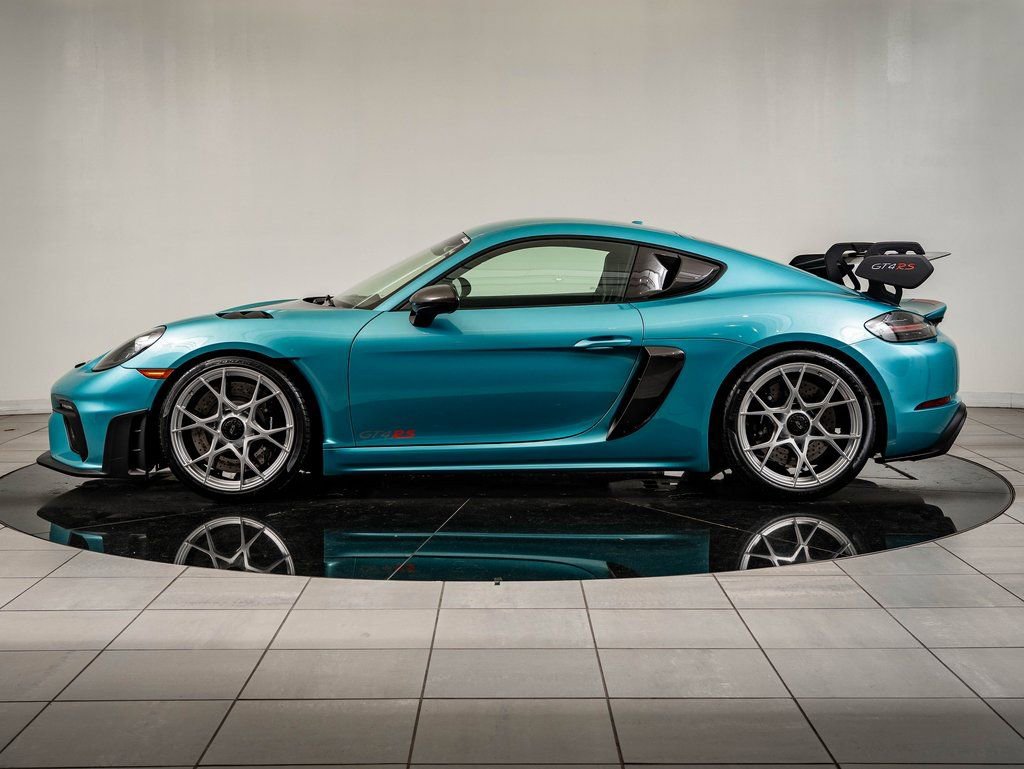 Certified 2024 Porsche 718 Cayman GT4 RS w/ Weissach Package RWD image 2