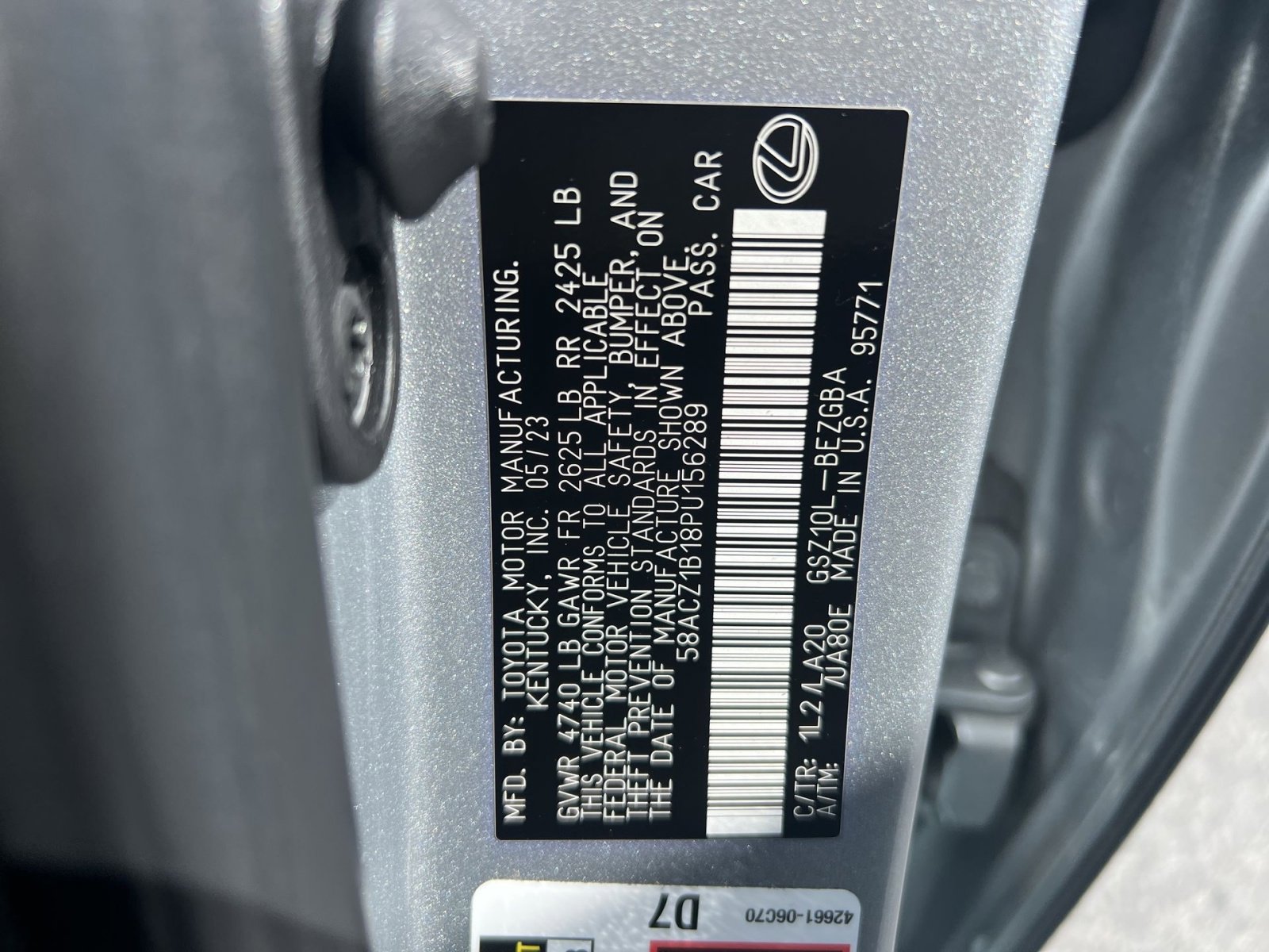 Used 2023 Lexus ES 350 350 image 28