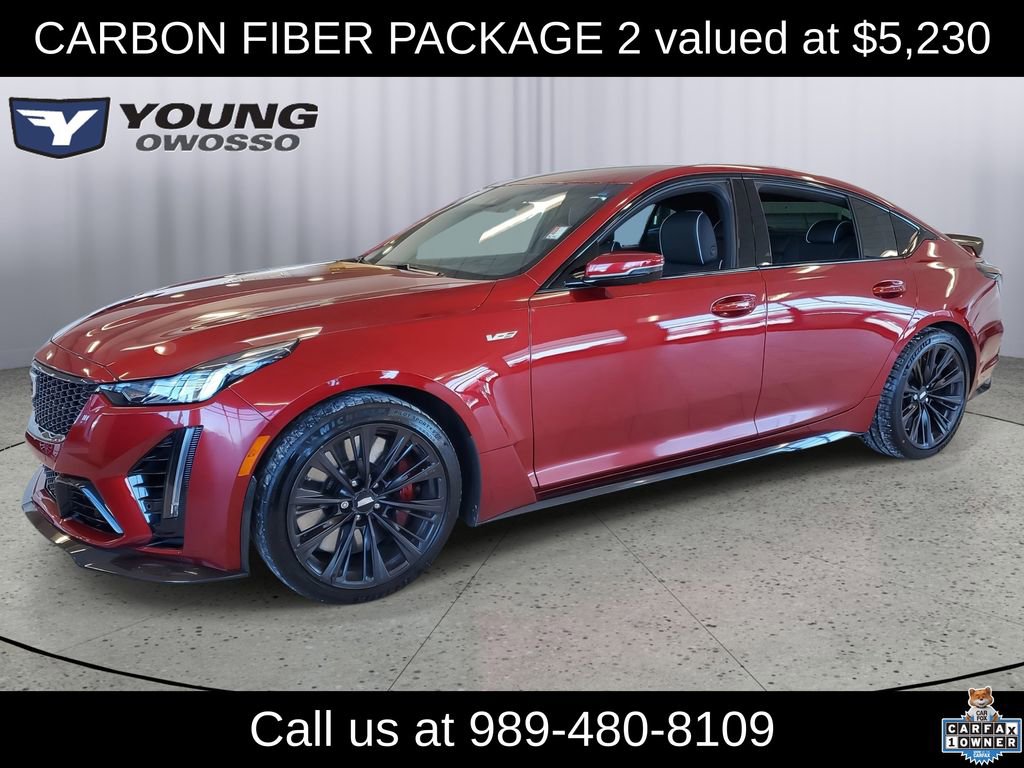 Used 2022 Cadillac CT5 V Blackwing w/ Carbon Fiber Package 2