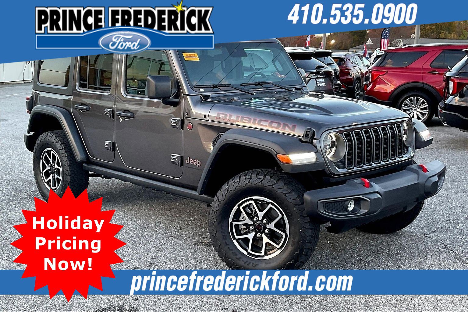 Used 2025 Jeep Wrangler Unlimited Rubicon