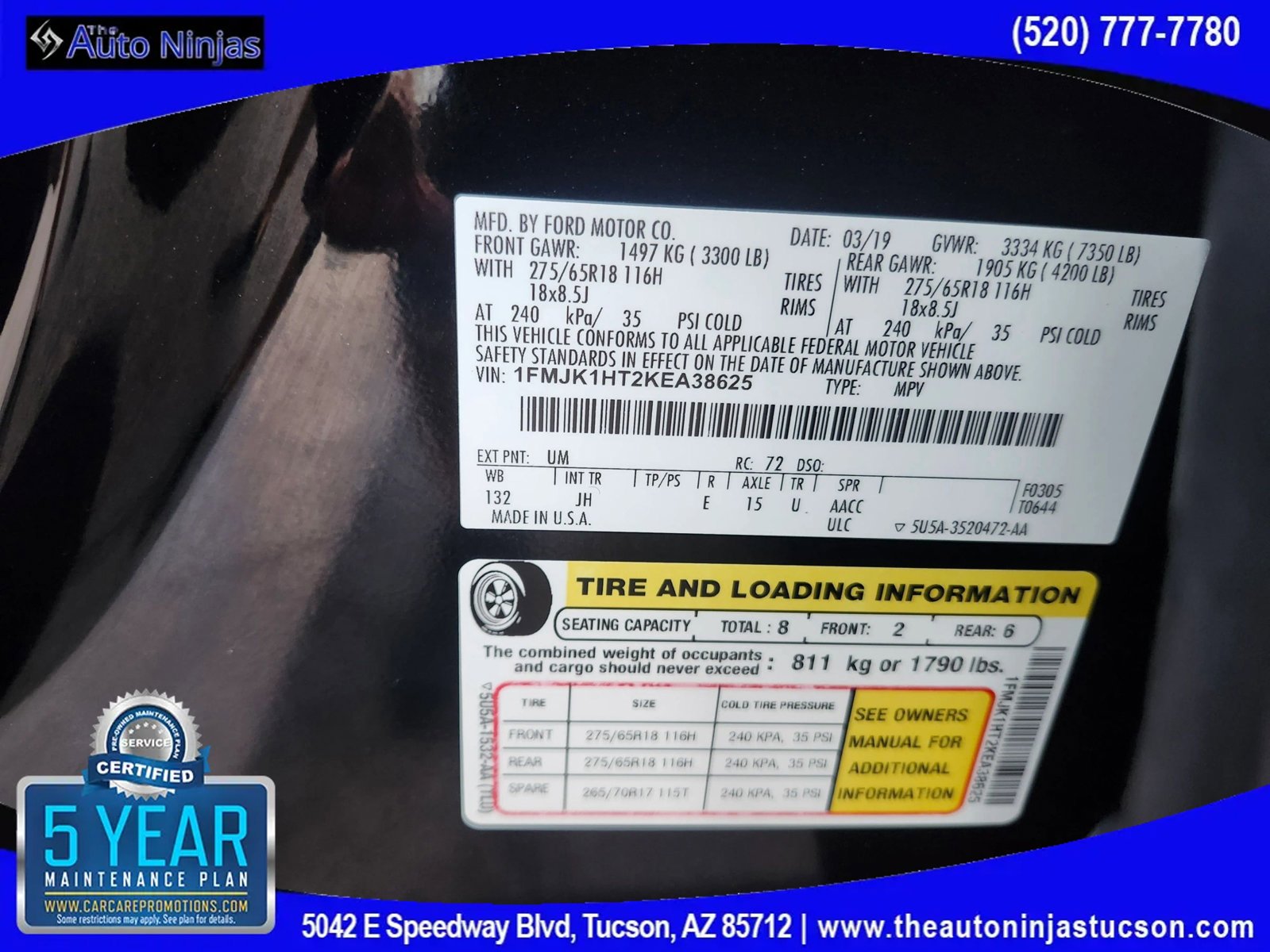 Used 2019 Ford Expedition Max XLT image 35