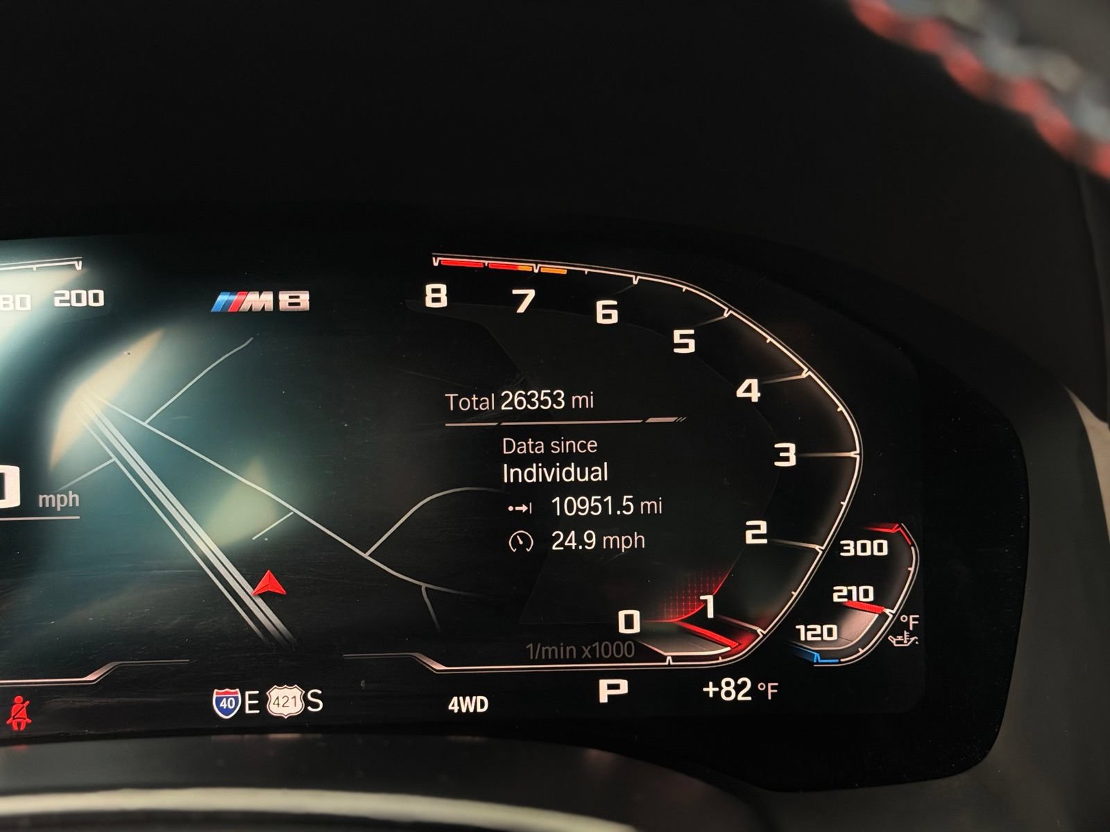 Used 2021 BMW M8 Gran Coupe xDrive w/ Driving Assistance Package AWD/4WD image 64