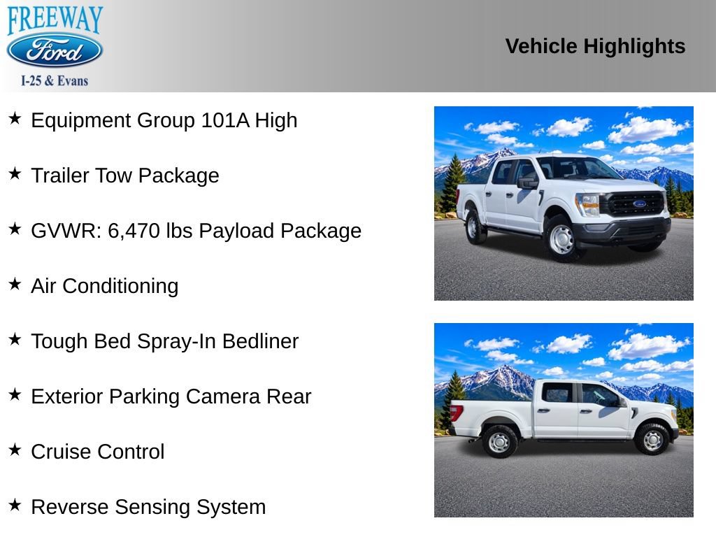 Used 2022 Ford F150 XL w/ Trailer Tow Package AWD/4WD image 4