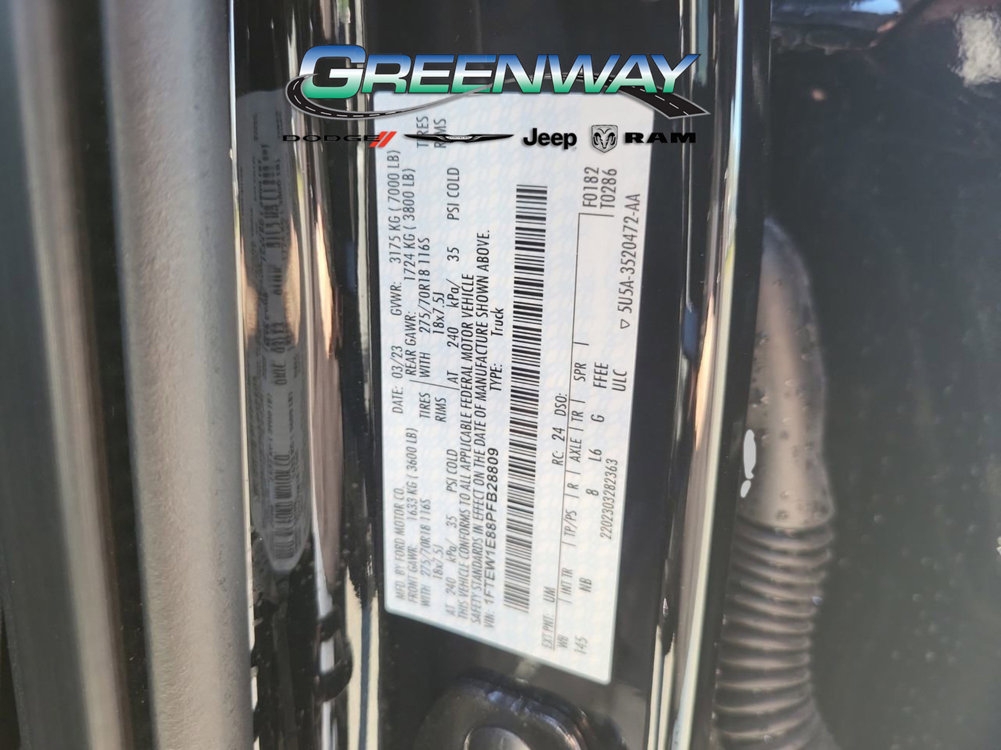 Used 2023 Ford F150 Tremor w/ Equipment Group 402A High image 35