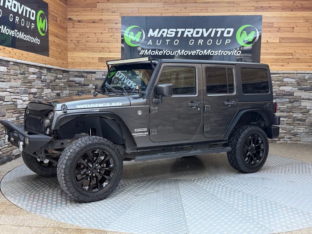 Used 2016 Jeep Wrangler Unlimited Sport w/ Connectivity Group AWD/4WD image 6