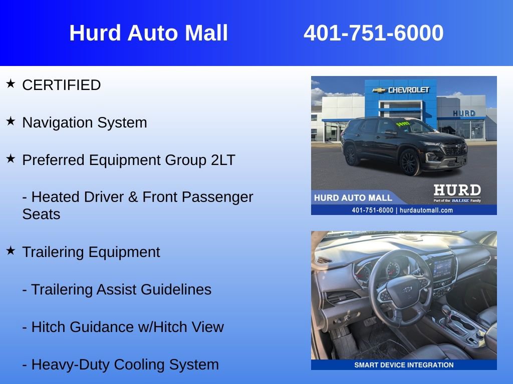 Certified 2023 Chevrolet Traverse RS image 6