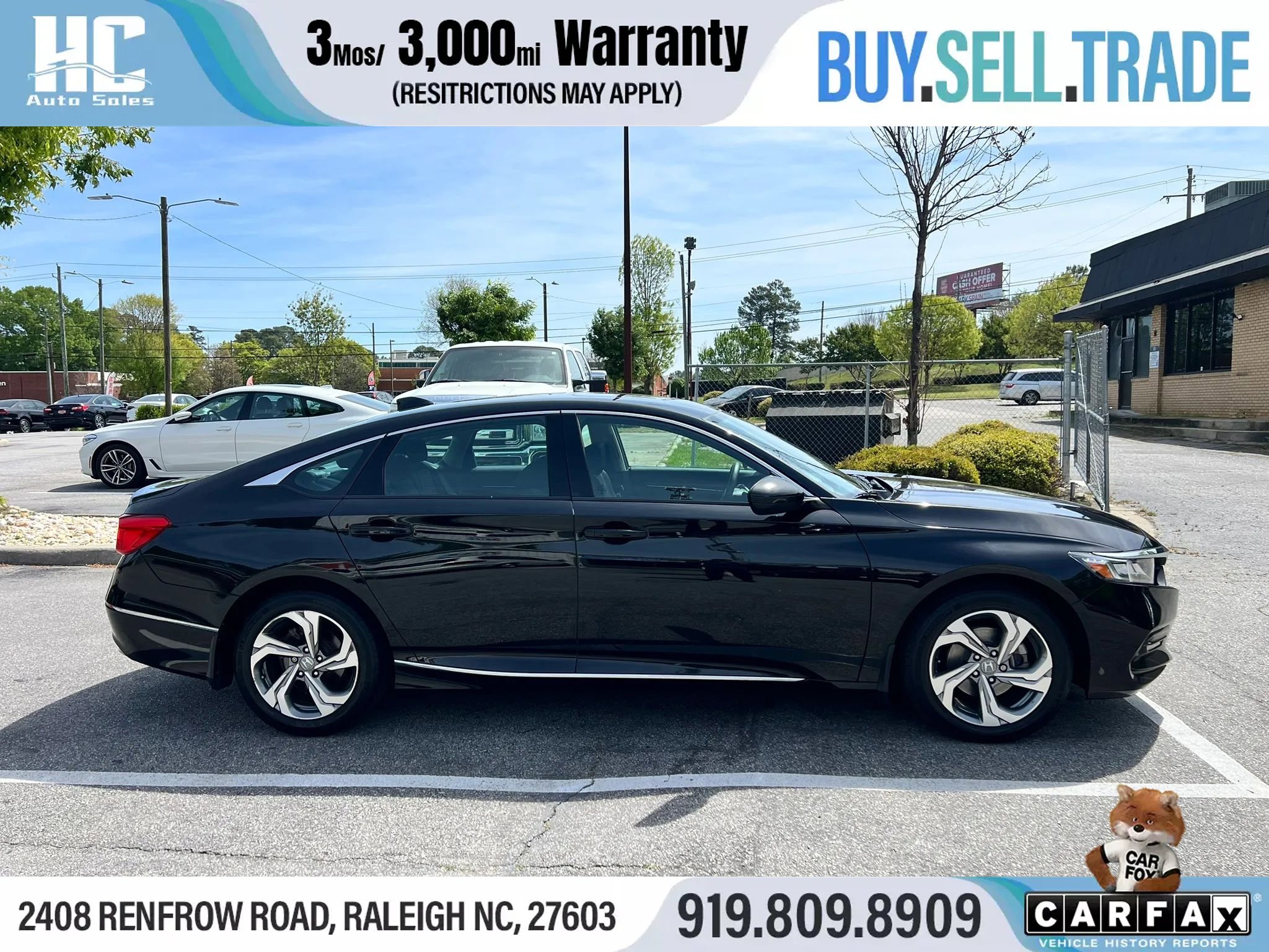 Used 2018 Honda Accord EX image 6