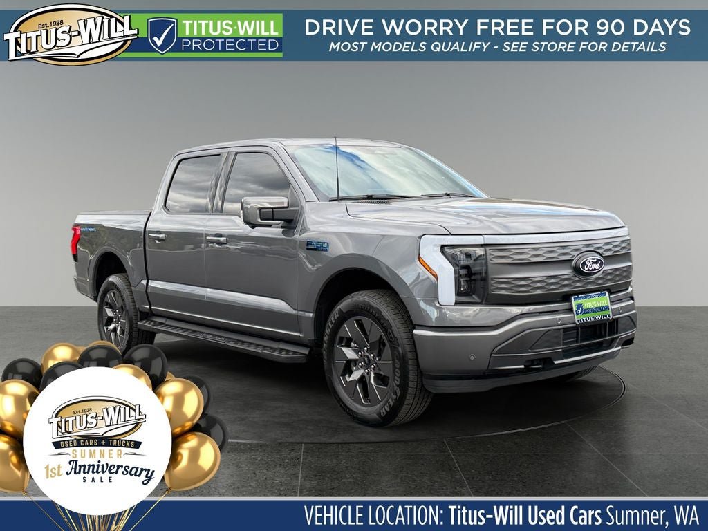 Used 2024 Ford F150 Lightning Lariat AWD/4WD image 1
