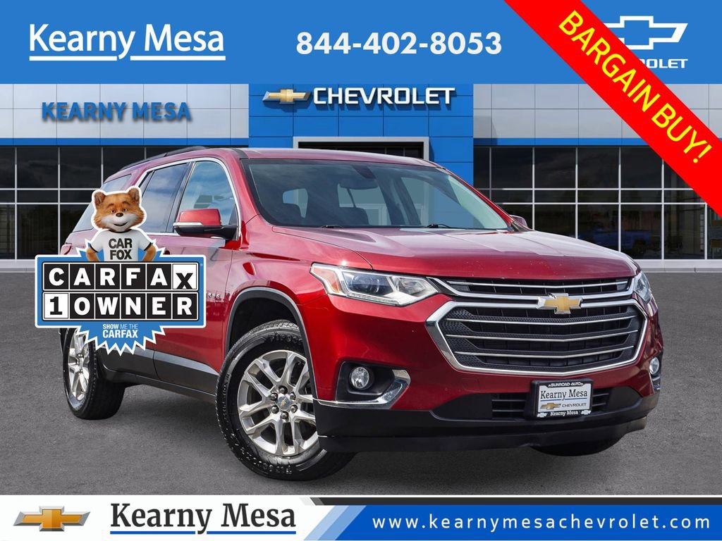 Used 2021 Chevrolet Traverse LT image 1