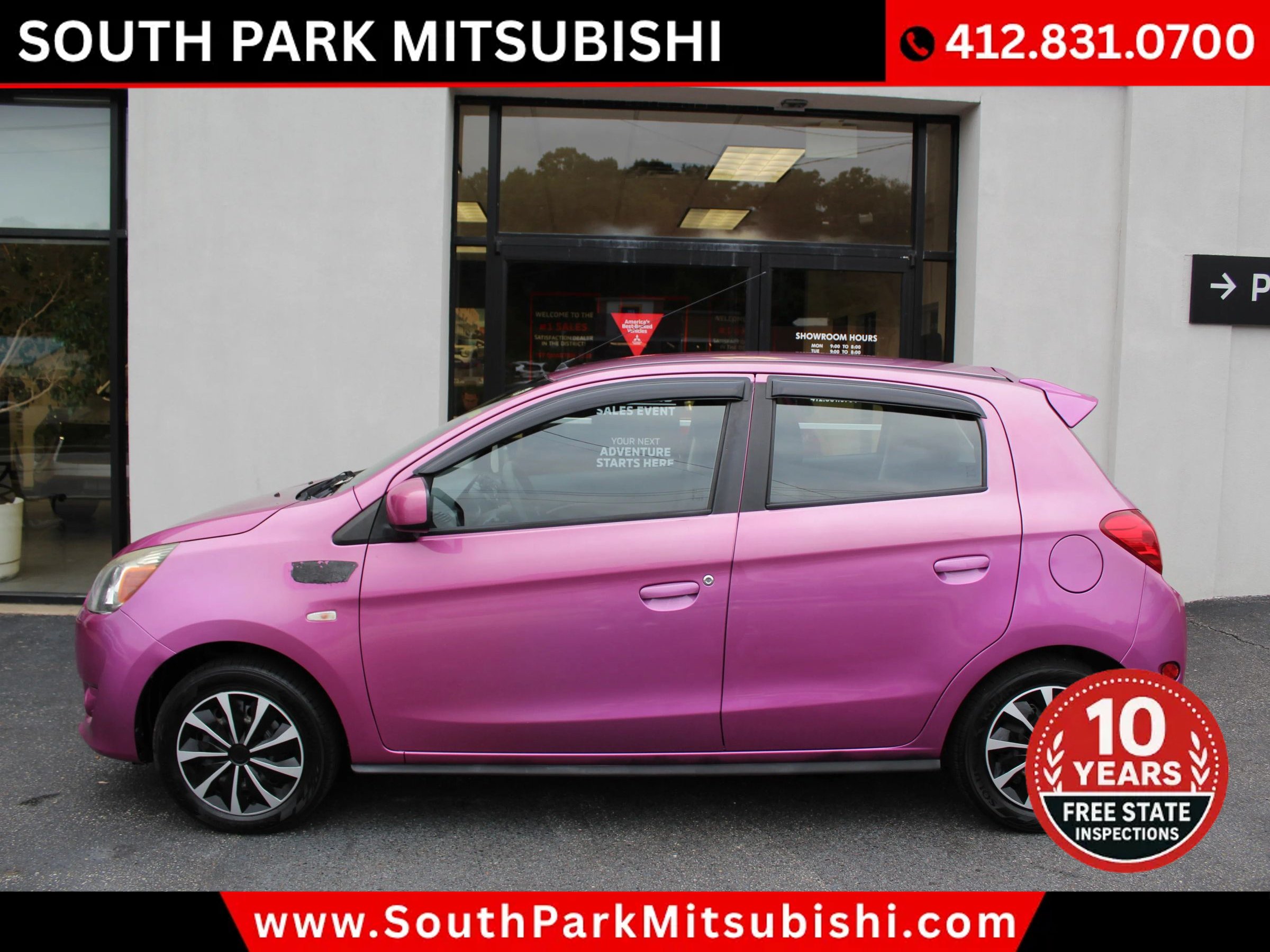 Used 2014 Mitsubishi Mirage DE
