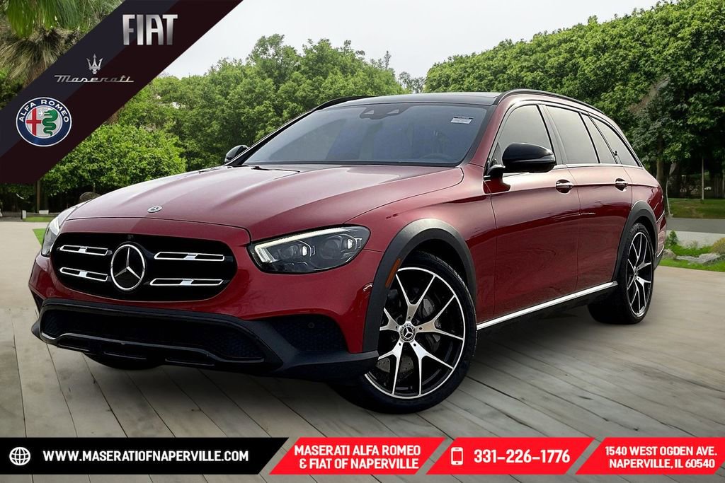 Used 2021 Mercedes-Benz E 450 4MATIC All-Terrain Wagon w/ Premium Package image 1