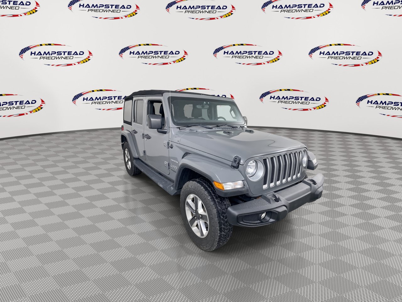 Used 2020 Jeep Wrangler Unlimited Sahara AWD/4WD image 3