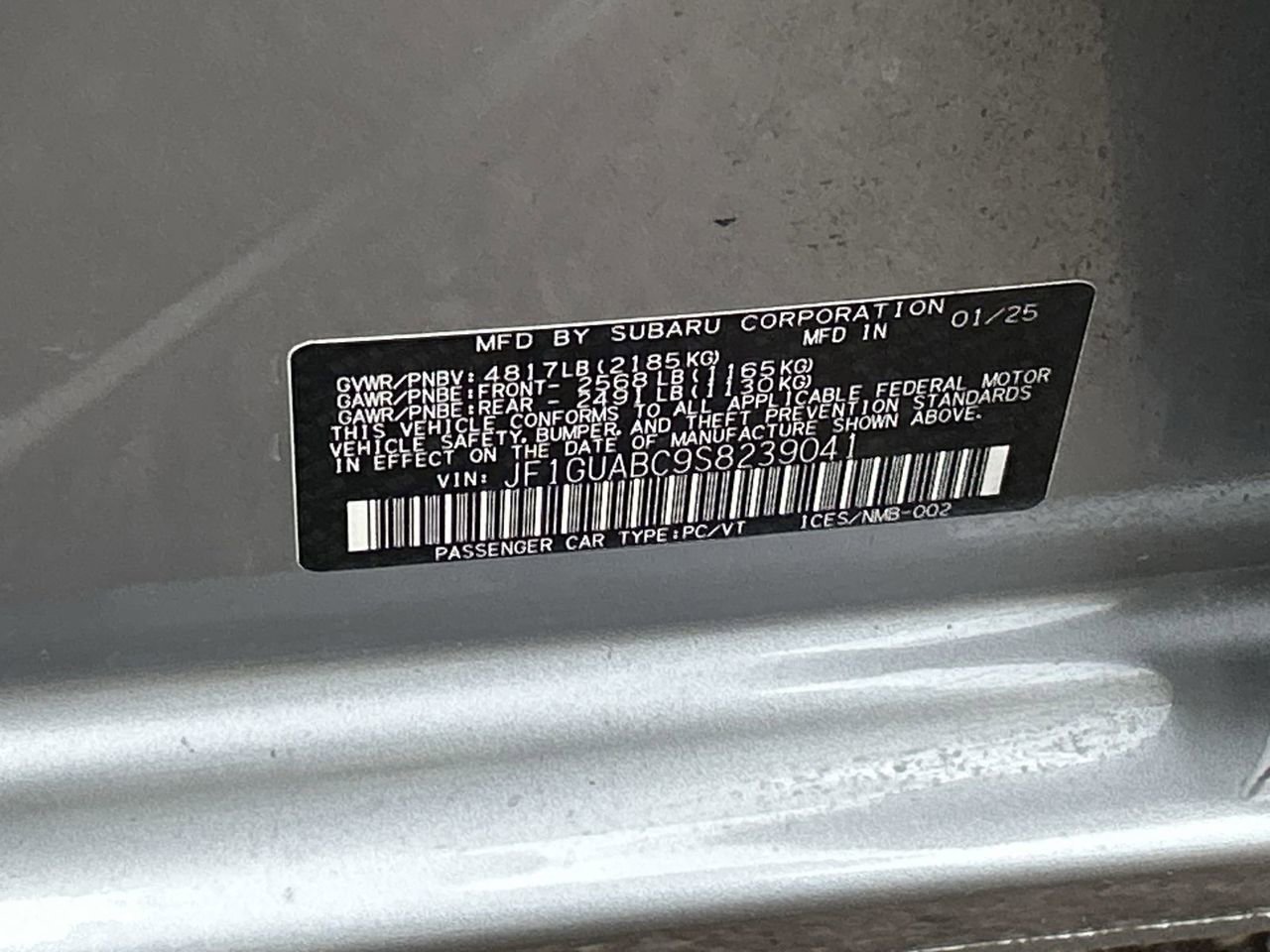 Certified 2025 Subaru Impreza 2.0i w/ Popular Package #1A image 28