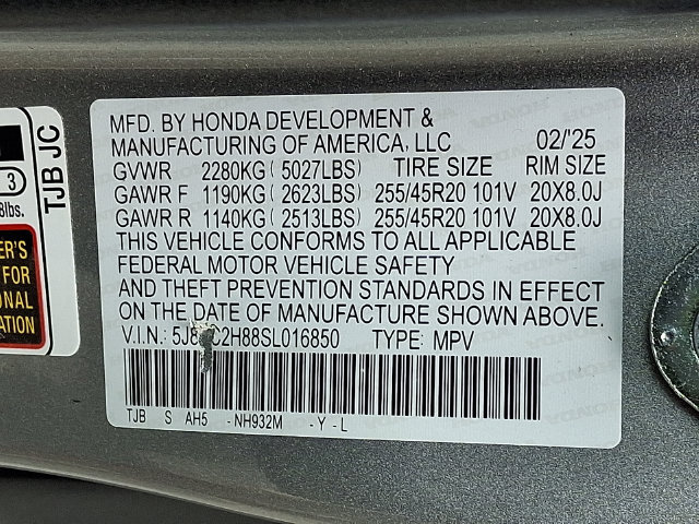 Certified 2025 Acura RDX w/ Advance Package AWD/4WD image 29