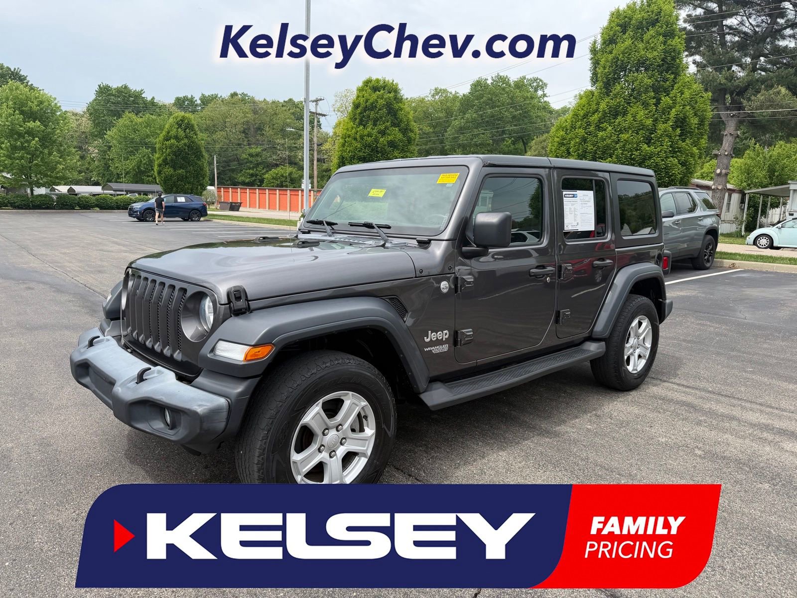 Used 2019 Jeep Wrangler Unlimited Sport S