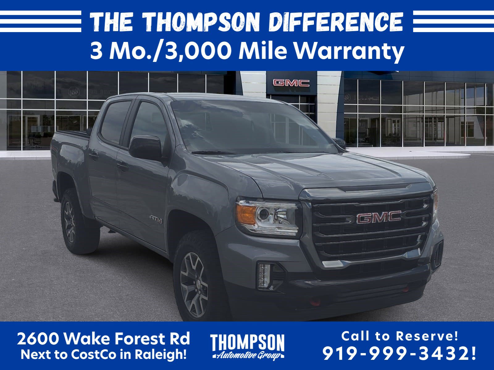 Used 2022 GMC Canyon AT4 w/ Trailering Package