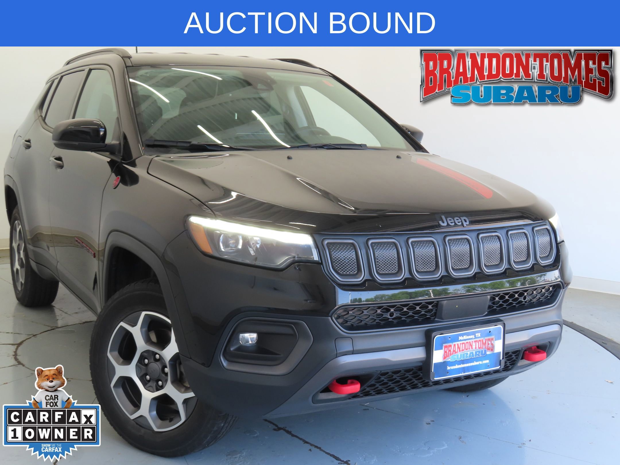 Used 2022 Jeep Compass Trailhawk w/ Trailhawk Elite Group AWD/4WD image 1